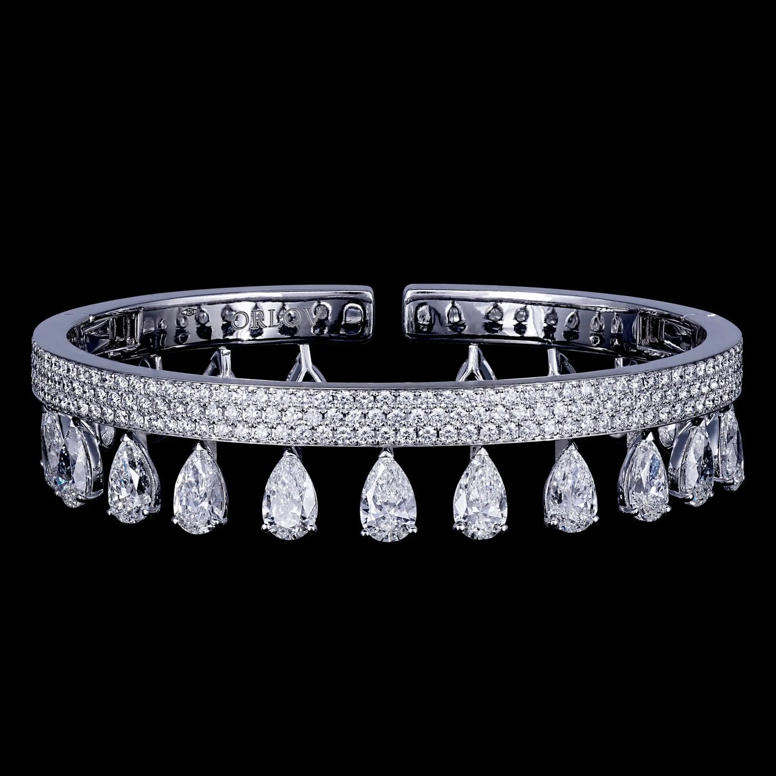 SIMPLICITY DIAMOND BRACELET WHITE GOLD | Bracelet | 18K white gold, bracelet, diamonds | ORLOV