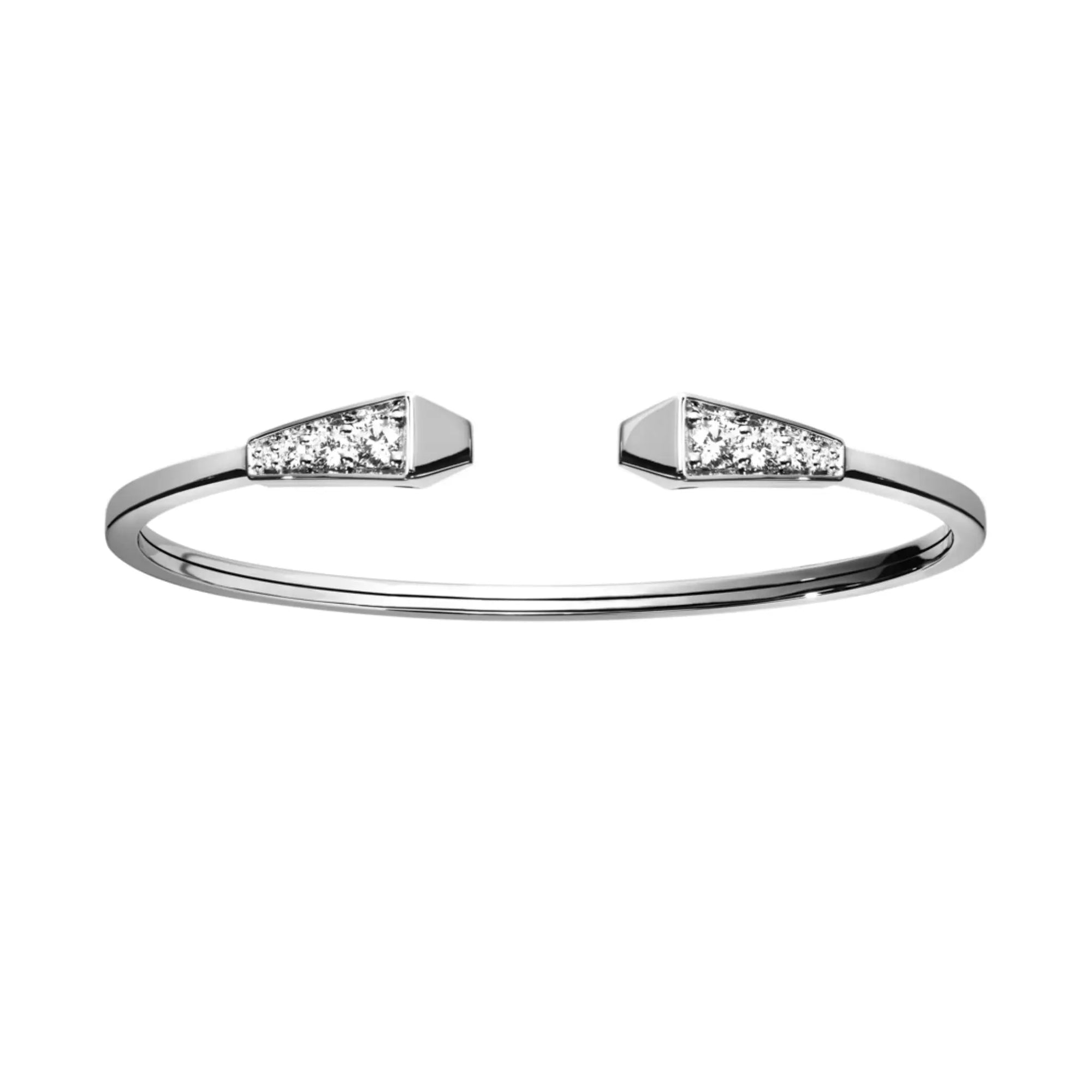 SPIKE DOUBLE FLEX DIAMOND BRACELET, WHITE GOLD ORLOV