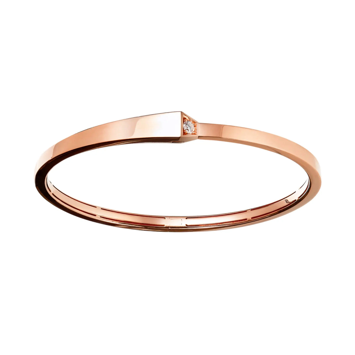 SPIKE ONE LIGHT PAVÈ DIAMOND BRACELET, ROSE GOLD ORLOV